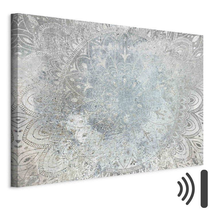 Canvas Mandala - A Bright Ornament in Patina Colors on a Natural Background 151220 additionalImage 8