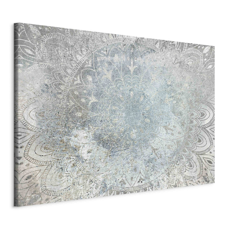 Canvas Mandala - A Bright Ornament in Patina Colors on a Natural Background 151220 additionalImage 2