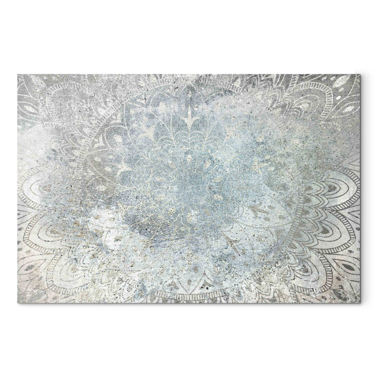 Canvas Mandala - A Bright Ornament in Patina Colors on a Natural Background 151220 additionalImage 7