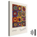 Canvas Print Color Study - Kandinsky’s Squares With Concentric Circles 151520 additionalThumb 8