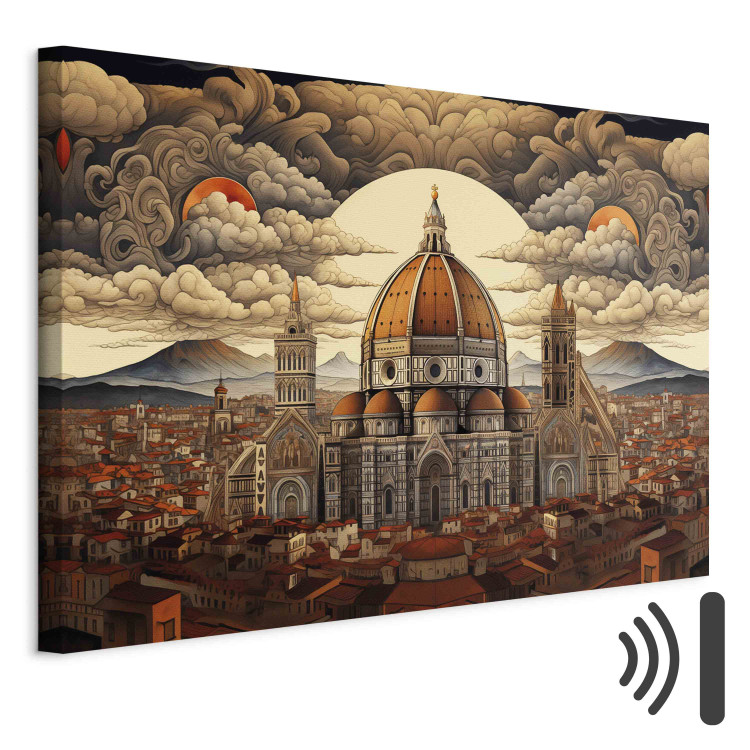 Canvas Florence - Gothic Cathedral with a Sunset View 151920 additionalImage 8