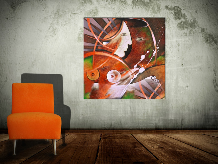 Canvas Art Print Colourful inspirations 49920 additionalImage 2