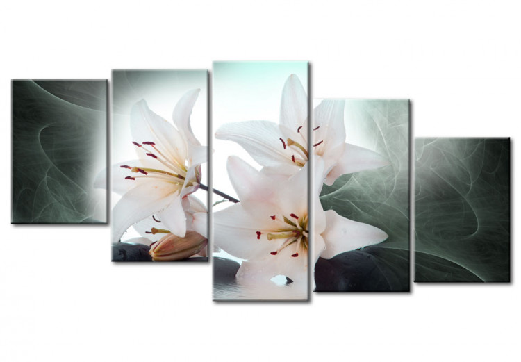 Canvas Print Chilly lilies 55620