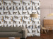 Modern Wallpaper Patterned cats 89320