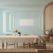 Photo Wallpaper Spatial celadon interior - illusion with bright tunnel and columns 90420 additionalThumb 6