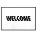 Wall Poster Welcome - black and white minimalist composition with English text 117530 additionalThumb 18