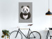 Canvas Panda in Circles (1 Part) Vertical 126930 additionalThumb 3