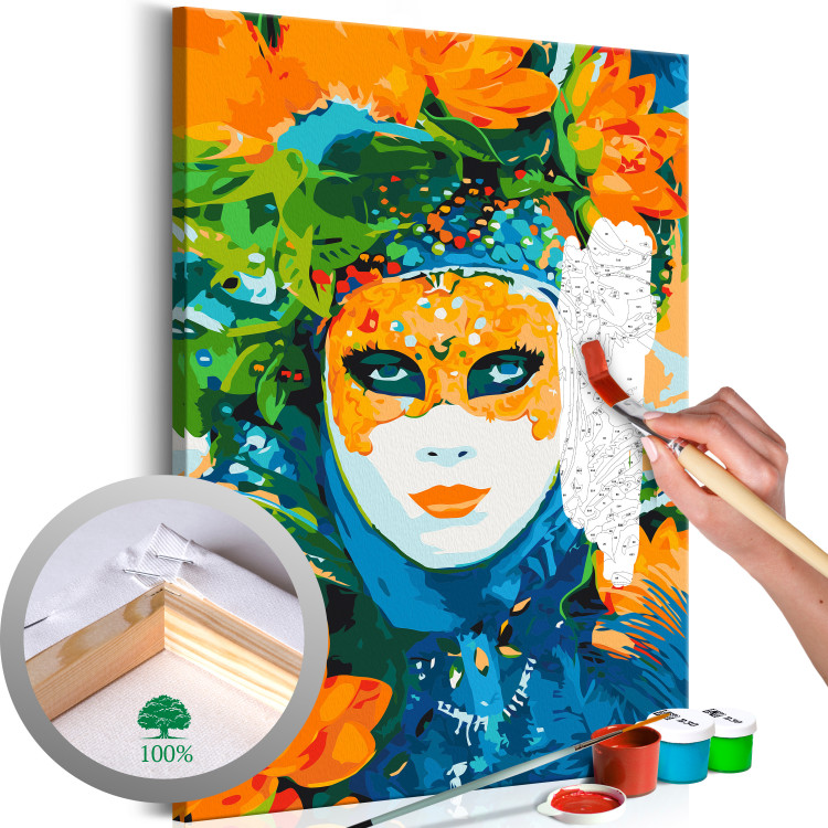 Paint by number Venetian Mask 127430