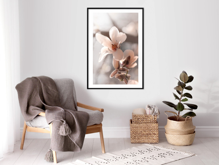 Wall Poster Spring Light - light pink flower on spring composition background 127830 additionalImage 22