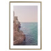 Wall Poster Turquoise Coast - cliff and architecture against seascape backdrop 129430 additionalThumb 14