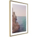 Wall Poster Turquoise Coast - cliff and architecture against seascape backdrop 129430 additionalThumb 7