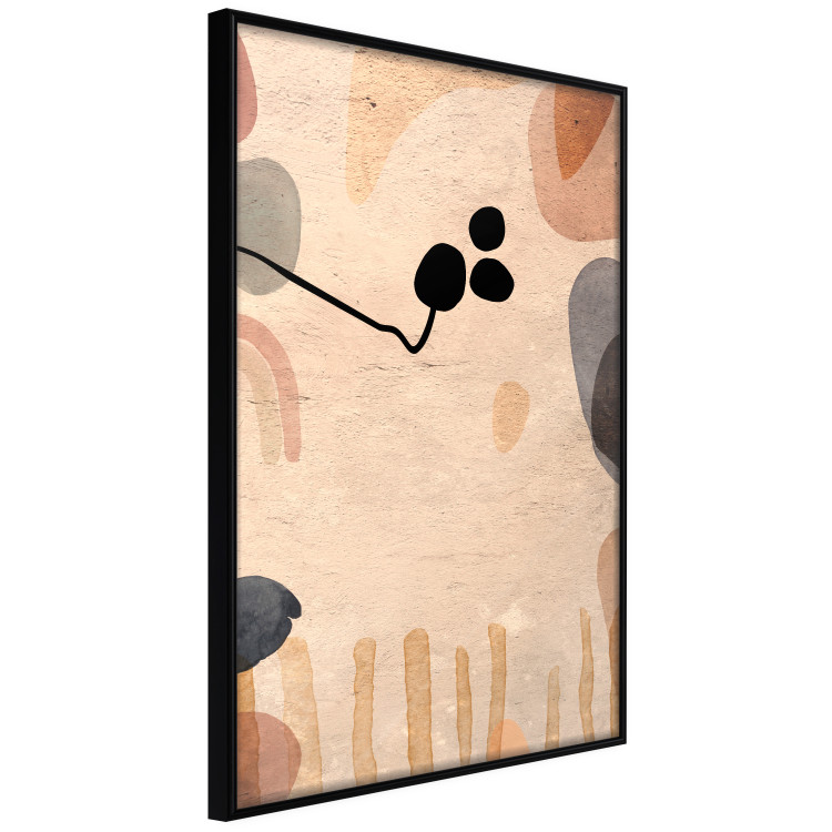 Poster Fruity Autumn - abstract texture with shapes resembling fruits 129830 additionalImage 11