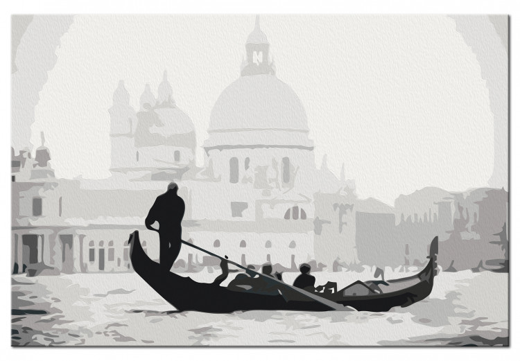 Paint by number Black and White Venice 134630 additionalImage 5