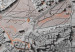 Poster London Layout - composition of a gray city map shown from bird's-eye view 134830 additionalThumb 10