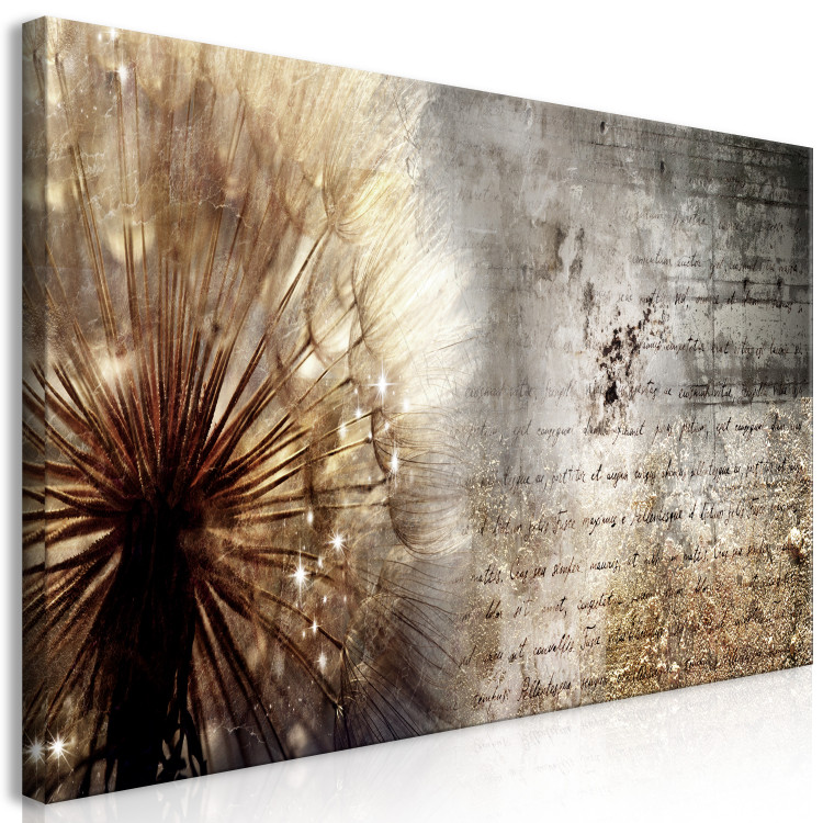 Large canvas print Dandelion on Concrete II [Large Format] 137630 additionalImage 3