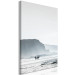 Canvas Print Waiting for Waves (1-piece) Vertical - seascape landscape 137830 additionalThumb 2