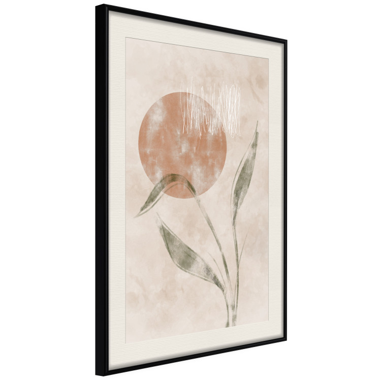 Poster Autumn Sunrise - autumnal plant composition on a beige background 138130 additionalImage 20