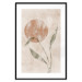 Poster Autumn Sunrise - autumnal plant composition on a beige background 138130 additionalThumb 3