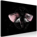 Canvas Print Night Moth (1-piece) Wide - second variant - pink wings 142530 additionalThumb 2