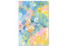 Canvas Painted Meadow (1-piece) Vertical - abstraction in cheerful colors 142830