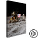 Canvas Moon Landing - Photo of an Astronaut, a Ship and a Flag in Space 146230 additionalThumb 6
