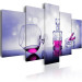 Canvas Print Purple Spirits (5-piece) - alcohol in a vintage decanter 149130 additionalThumb 2