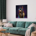Canvas AI Doberman Dog - Animal Fantasy Portrait With Stylish Glasses - Square 150130 additionalThumb 10