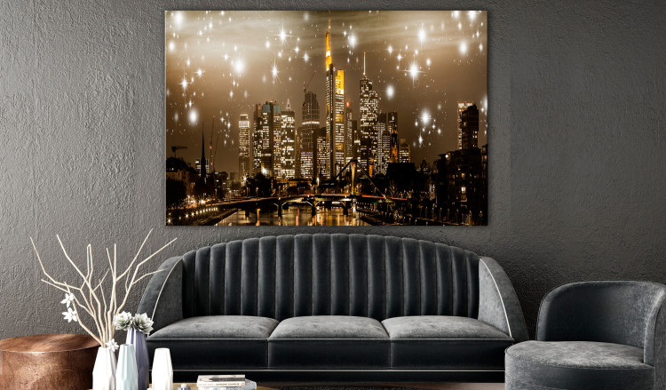 Large canvas print Lights over the city [Large Format] 150730 additionalImage 6