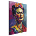 Large canvas print Frida Kahlo - A Geometric Portrait of the Painter in the Style of Picasso [Large Format] 152230 additionalThumb 3
