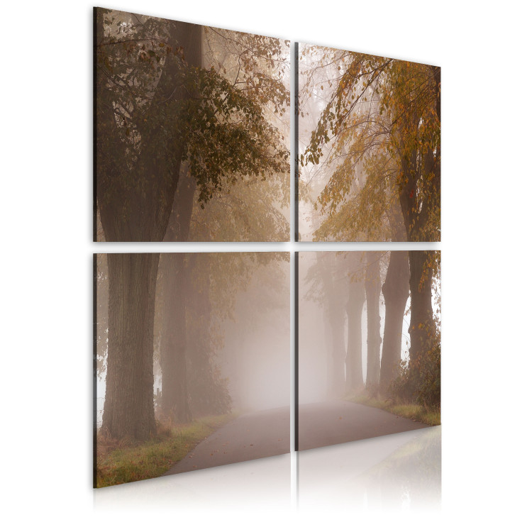 Canvas Art Print Foggy alley 50430 additionalImage 2