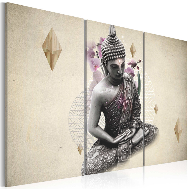 Canvas Print Buddha´s figure- view from the top 56230 additionalImage 2