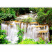 Photo Wallpaper Beauty of Nature - Landscape of Waterfalls on a River amidst Forest Trees 60030 additionalThumb 5