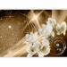 Wall Mural Golden milky way - orchids on a background with crystals and sparkle effect 62330 additionalThumb 5
