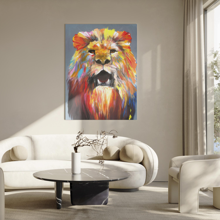 Canvas Art Print King of Colours 88930 additionalImage 5
