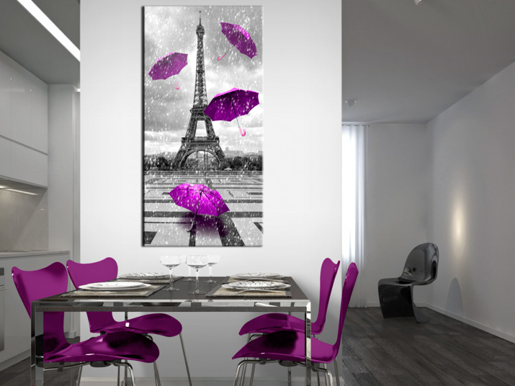 Canvas Paris: Purple Umbrellas 91930 additionalImage 3