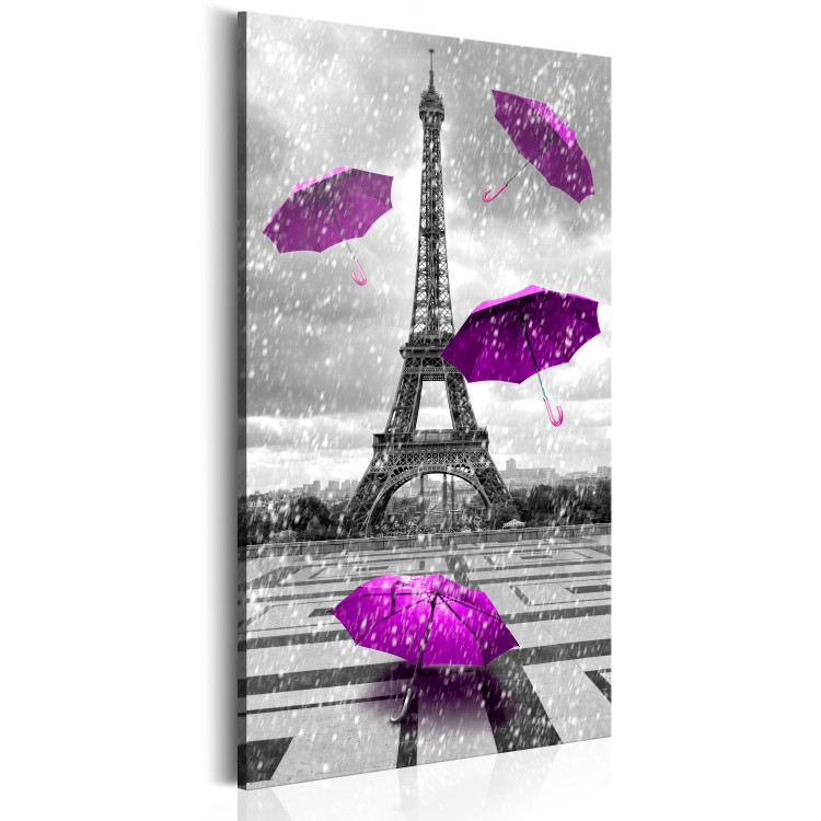 Canvas Paris: Purple Umbrellas 91930 additionalImage 2