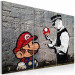 Canvas Print Super Mario Mushroom Cop by Banksy 94330 additionalThumb 2