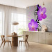 Wall Mural Purple orchids - abstract flower motif with patterns and designs 97330 additionalThumb 7