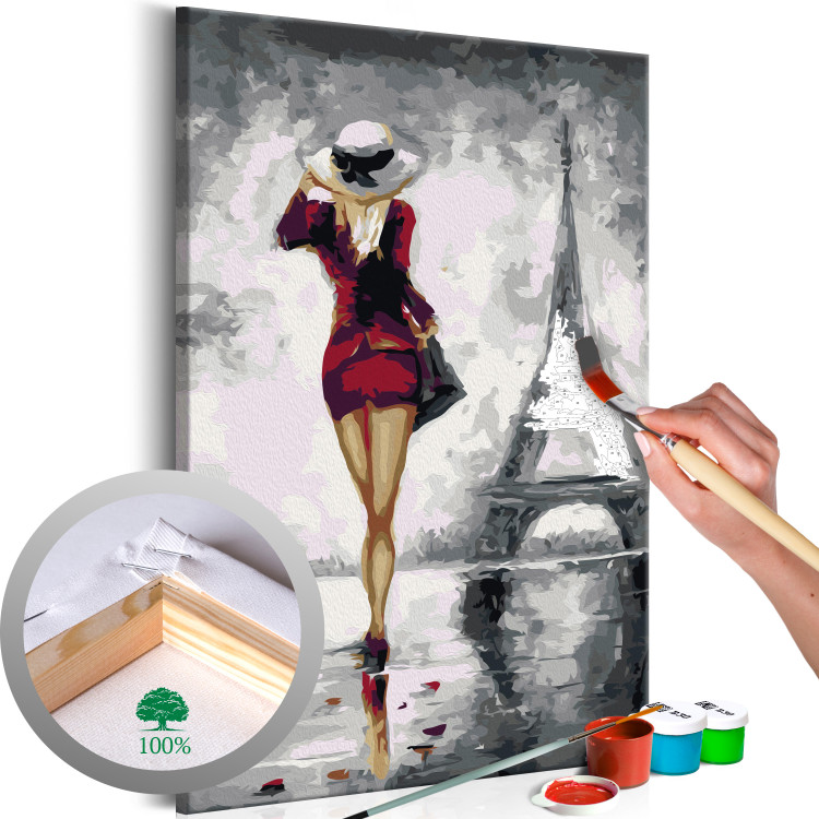 Paint by number Parisian Girl 107140