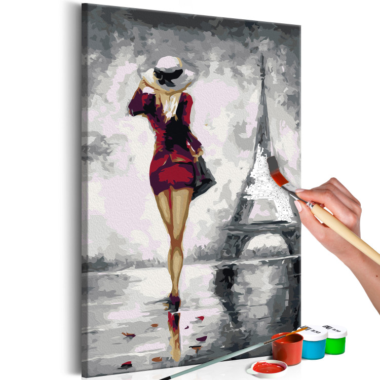 Paint by number Parisian Girl 107140 additionalImage 3