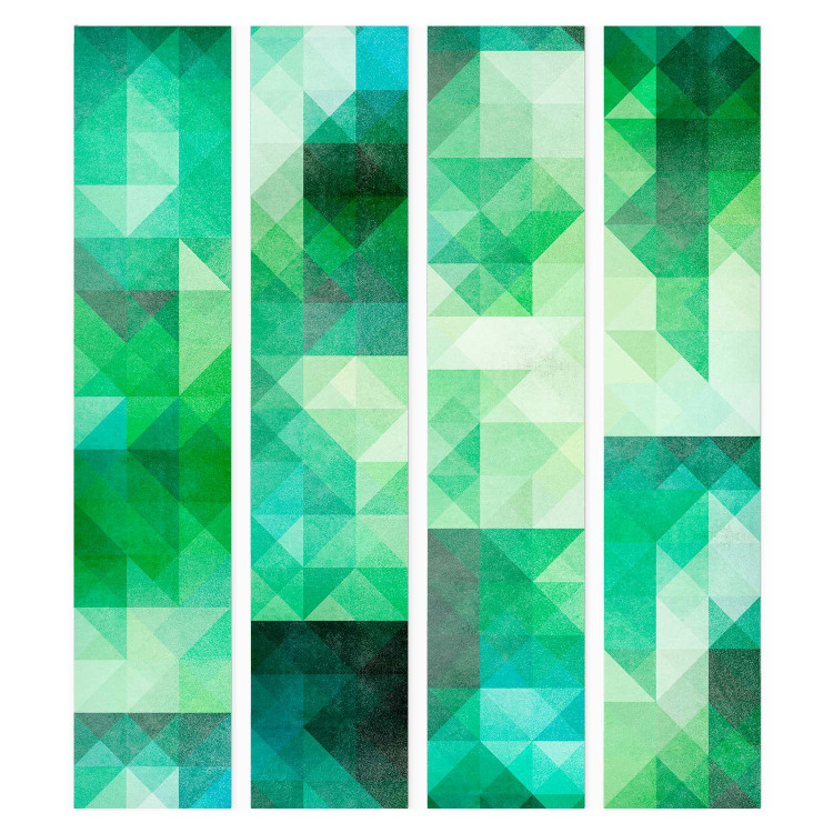 Modern Wallpaper Magma Pixels (Green) 108040 additionalImage 1