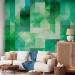 Modern Wallpaper Magma Pixels (Green) 108040