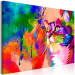 Canvas Print Colourful Cat (1 Part) Wide 108240 additionalThumb 2