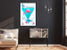 Wall Poster Adventure is out there! - geometric abstraction with a pink bird 114440 additionalThumb 4