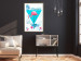 Wall Poster Adventure is out there! - geometric abstraction with a pink bird 114440 additionalThumb 13