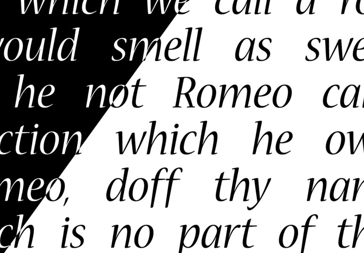 Poster Romeo and Juliet - romantic composition with quotes from Shakespeare's work 114740 additionalImage 8