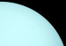 Poster Uranus - blue planet and English text against a dark space backdrop 116740 additionalThumb 9