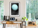 Poster Uranus - blue planet and English text against a dark space backdrop 116740 additionalThumb 4
