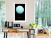 Poster Uranus - blue planet and English text against a dark space backdrop 116740 additionalThumb 2