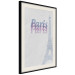 Wall Poster Paris in Watercolors - composition with the Eiffel Tower and English texts 118640 additionalThumb 3